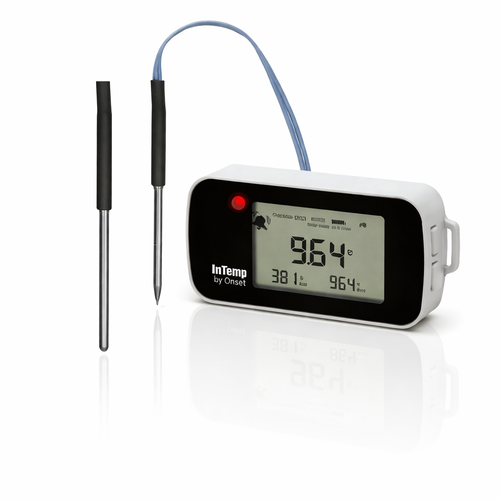 Registrador de datos de temperatura Intemp sonda de 13.1" CX402-T4M, -40 a 100 °C, Onset