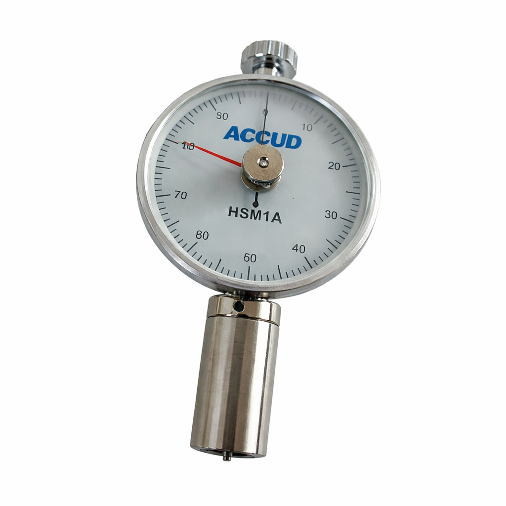 Durómetro analógico Shore A HSM1A, 20 HA hasta 90 HA, ACCUD