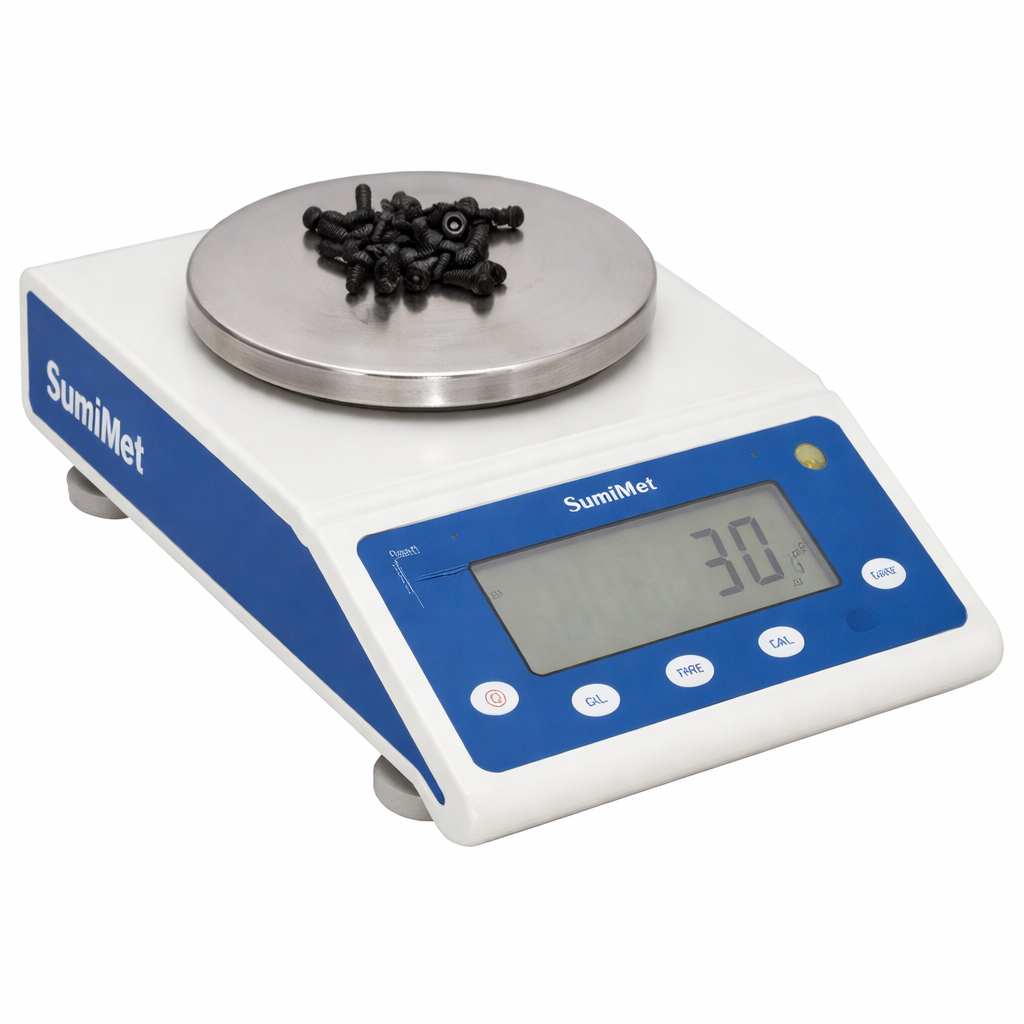 Balanza electrónica de precisión SM/2000/2G, 2000 gr/ 0.01 gr, SumiMet  - 3