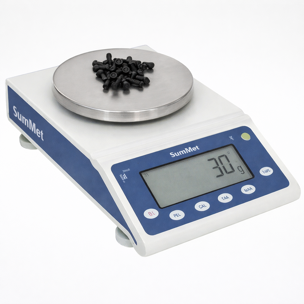 Balanza digital para pesaje de precisión SM/600/2G, 600 gr/ 0.01 gr, SumiMet - 2