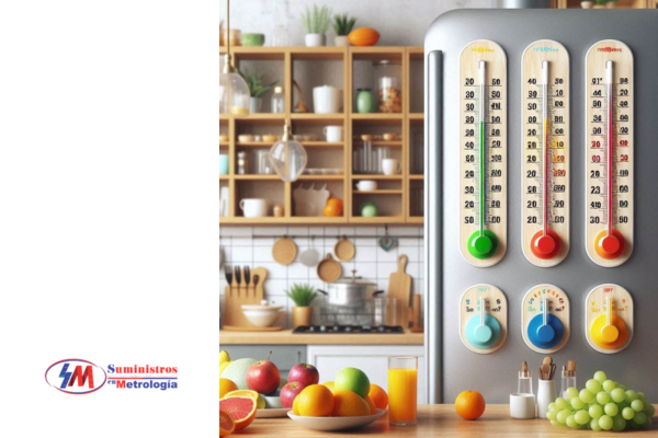 Termómetros para refrigerador