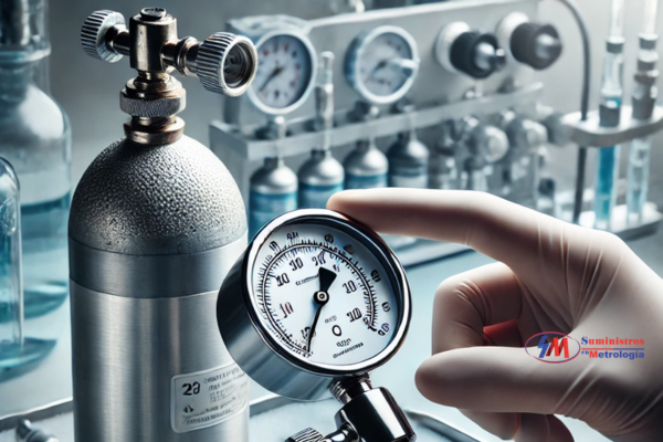 Calibración de manómetros para la industria de salud