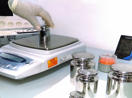 Calibración de los instrumentos para pesar de funcionamiento no automático